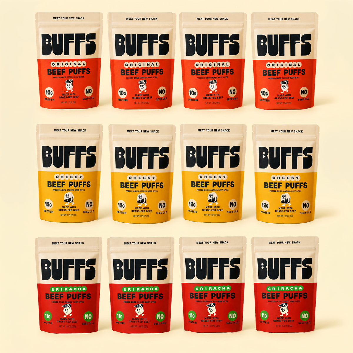 Grass-Fed Beef Puffs